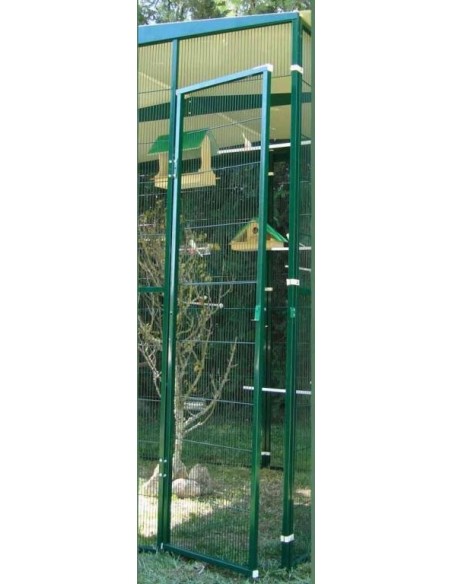 Voladero  para pájaros de  Jardin 4m2 (2x2m)