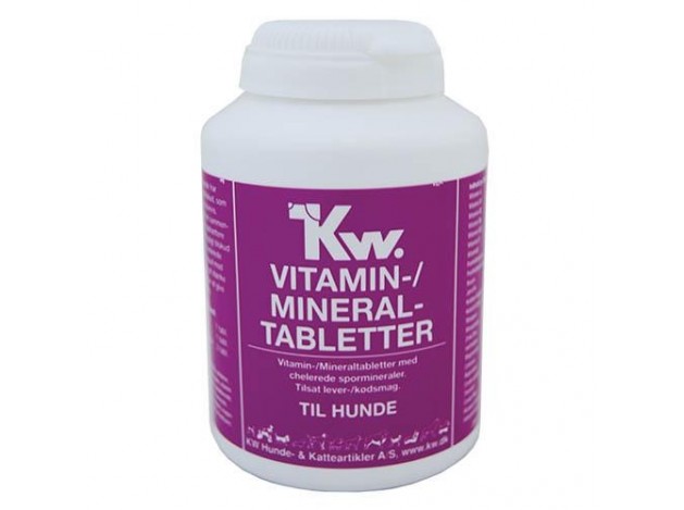 Multivitaminas y Minerales para perros KW