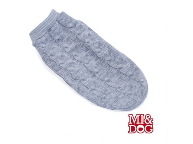 Jersey para Perros  MI&DOG  Trenzado Gris