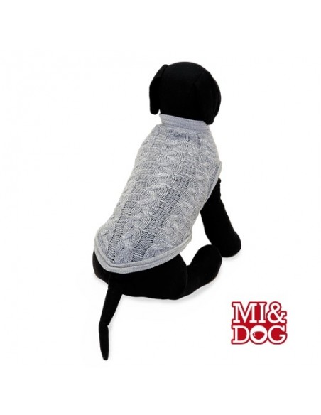 Jersey para Perros  MI&DOG  Trenzado Gris
