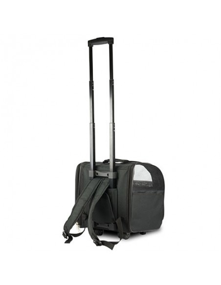 Bolso-Mochila con Ruedas y Tirador