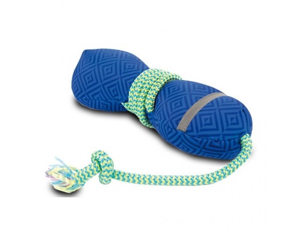 Lanzador flotante con cuerda para perro