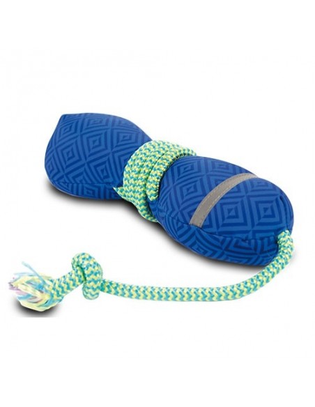 Lanzador flotante con cuerda para perro