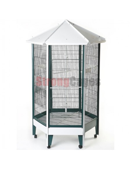 Pajarera Hexagonal Alfalfa