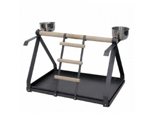 Parque para loros de sobremesa