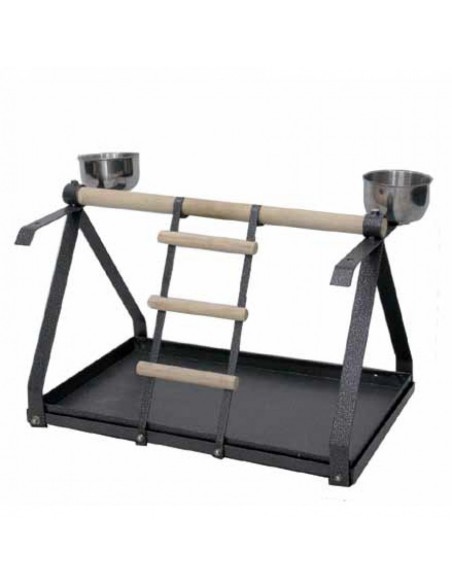 Parque para loros de sobremesa