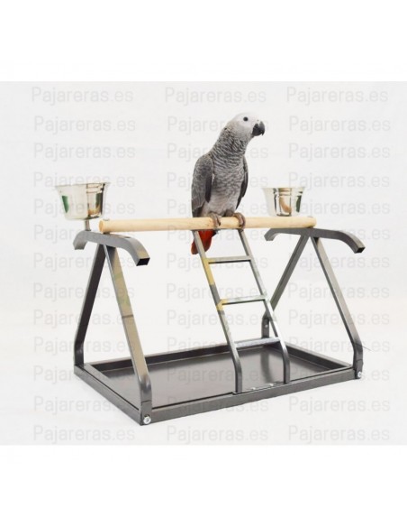 Parque para loros de sobremesa