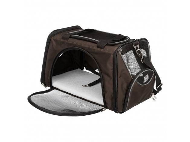 Bolsa de Transporte Marrón para Perros y Gatos...