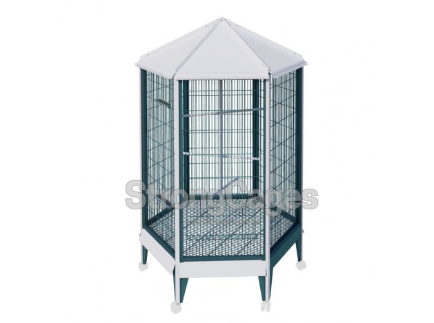 Pajarera Hexagonal Alfalfa