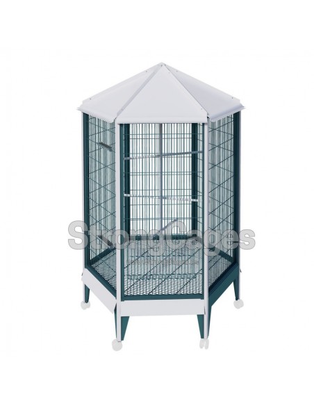 Pajarera Hexagonal Alfalfa