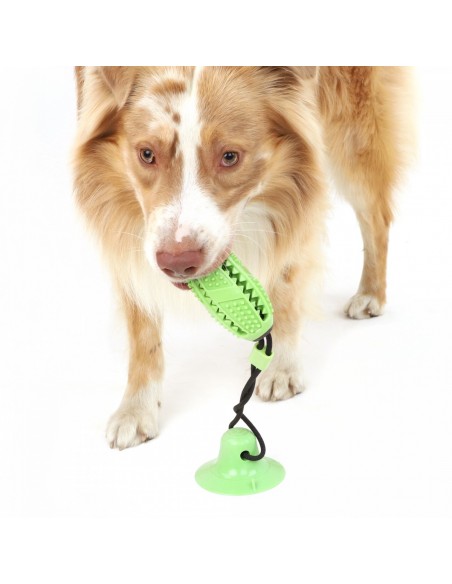 Juguete golosina con ventosa para perro 40 cm