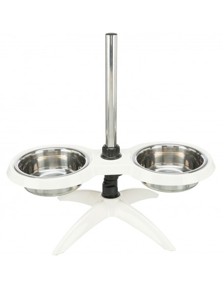 Dog Bar, melamina/acero inoxidable 2 × 1,6 l/ø 21