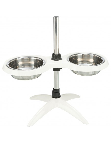 Dog Bar, melamina/acero inoxidable 2 × 1,6 l/ø 21