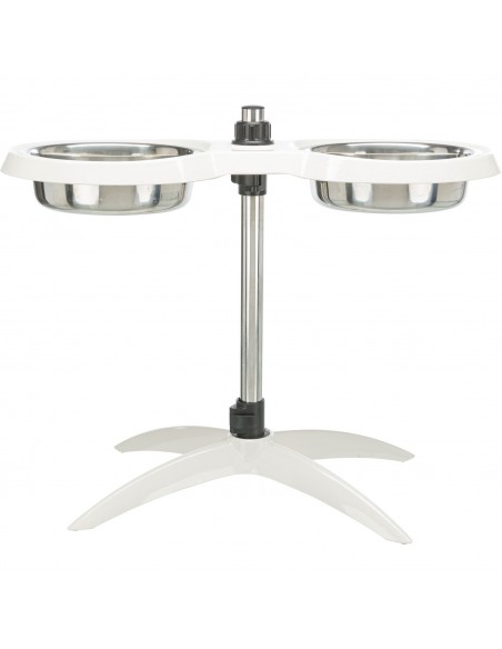 Dog Bar, melamina/acero inoxidable 2 × 1,6 l/ø 21