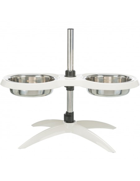 Dog Bar, melamina/acero inoxidable 2 × 1,6 l/ø 21