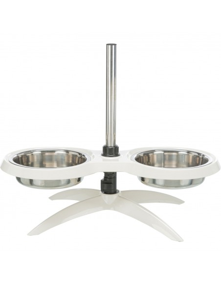 Dog Bar, melamina/acero inoxidable 2 × 1,6 l/ø 21