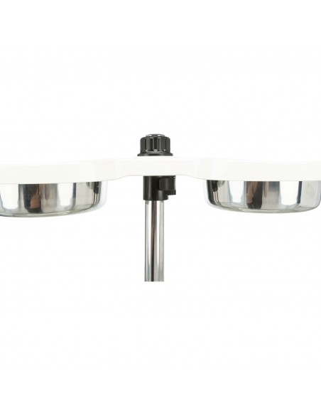 Dog Bar, melamina/acero inoxidable 2 × 1,6 l/ø 21