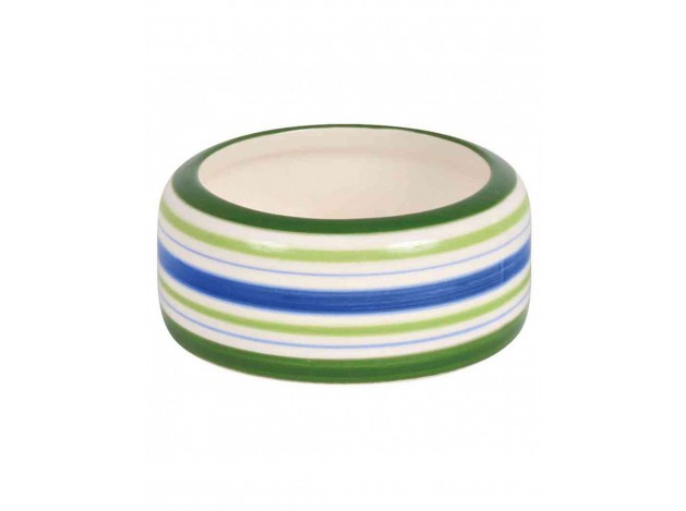 Comedero Cerámico Rayas