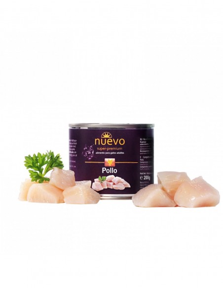 Lata Gato ADULTO Pollo NUEVO - Pack 6 uds