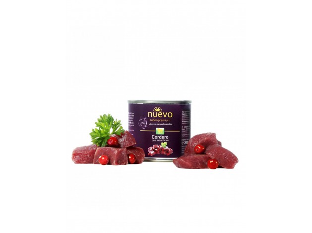 Lata Gato SENIOR Cordero NUEVO - Pack de 6...