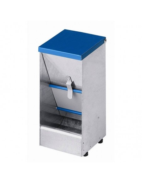 Comedero Tolva para Perros y Gatos en Chapa Galvanizada