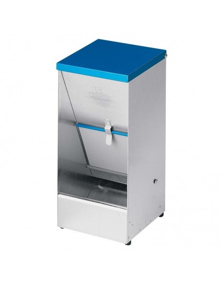 Comedero Tolva para Perros y Gatos en Chapa Galvanizada