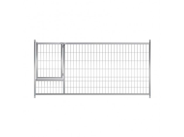 Frente de Boxes para Cachorros Malla con Puerta