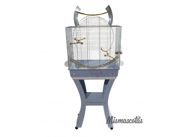 Jaula Pájaros Matilde azul Imac