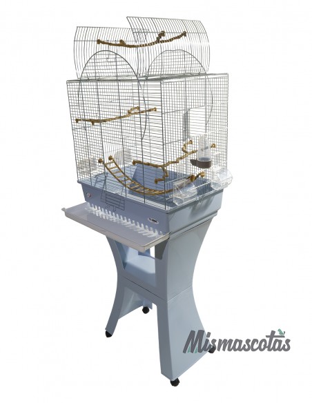 Jaula Pájaros Matilde azul Imac