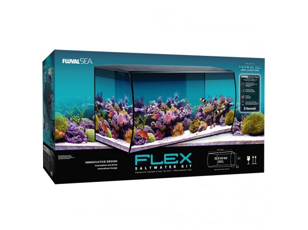 Acuario Fluval Flex Marino 123 Litros