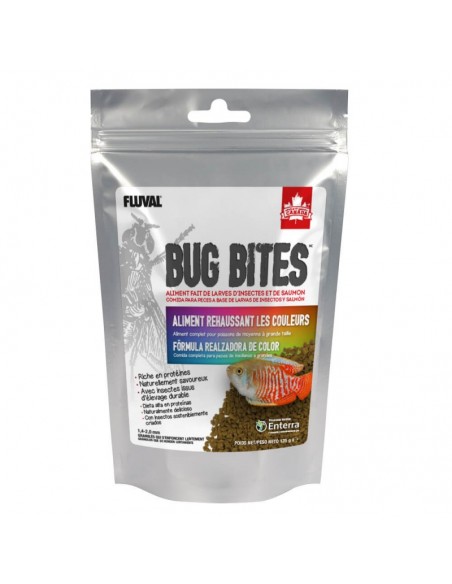 Gránulos Fluval Bug Bites Color