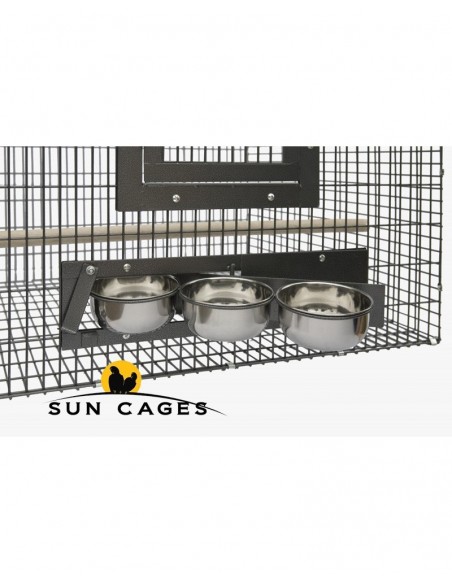 Comedero Giratorio - 3 bol 6" - 15,24cm