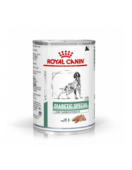 Royal Canin Veterinary Canine Diabetic Special Low Carb Mousse Pack 12uds