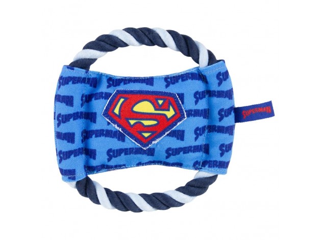 Cuerda Dental Disco Para Perro Superman