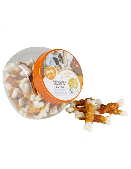 Huesos de pollo y calcio para perros Duvo Meat