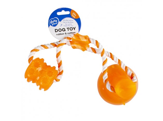 Juguete para perro cuerda con ventosa Duvoplus