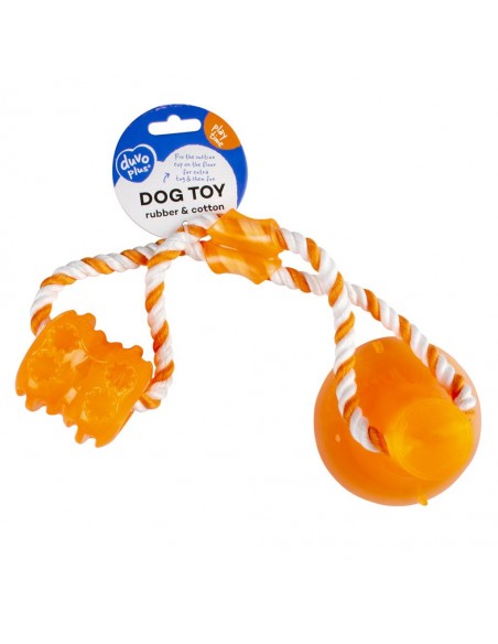 Juguete para perro cuerda con ventosa Duvoplus
