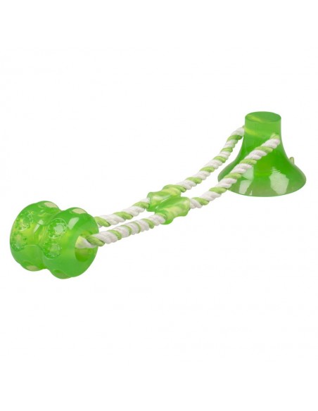 Juguete para perro cuerda con ventosa Duvoplus