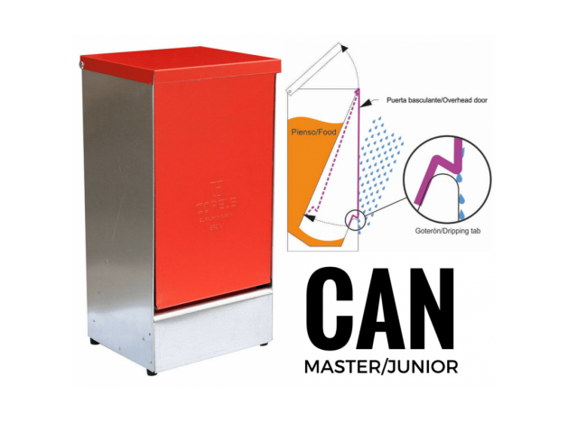 Comedero para Perros y Gatos Tolva CAN