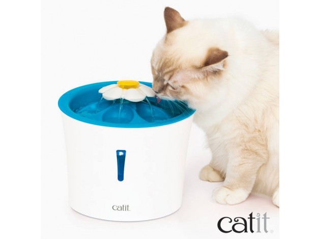 Bebedero Fuente Flower Fountain Led Catit