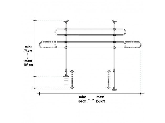 Barra De Seguridad Para El Coche Flamingo Sima...