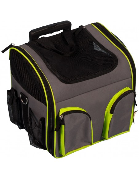 Bolso De Transporte Para Perro Flamingo Smart Trolley Fluo