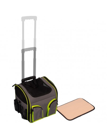 Bolso De Transporte Para Perro Flamingo Smart Trolley Fluo