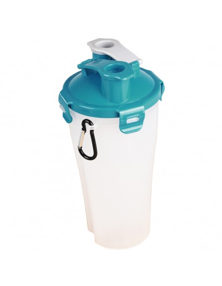 Recipiente De Viaje 2 En 1 Para Comida Y Agua Flamingo Pack 3 uds