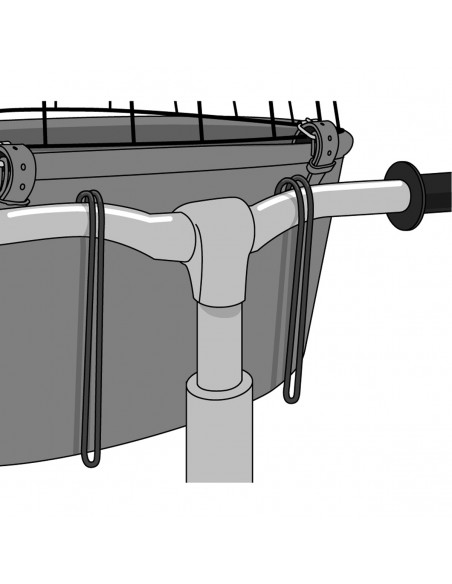 Cesta Para Bicicleta Flamingo Manillar Linea