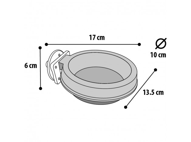 Cuenco De Alimentación Y Bebida Flamingo Kerry...