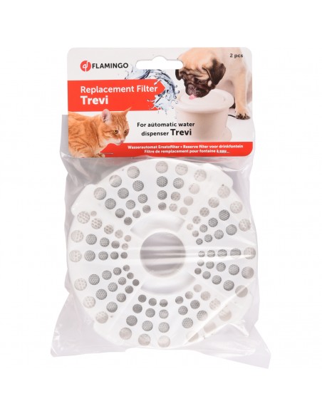 Filtro Para Fuente Para Beber Trevi Dog & Cat Flamingo (6 Uds)