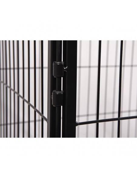 Jaula para perros Flamingo Kazan Negro