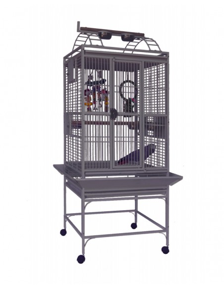 Jaula Loro Finca Gym Top II Gris Antracita
