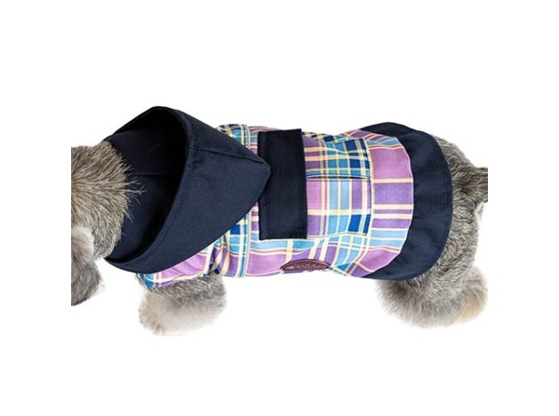 Chubasquero con capucha Lavanda